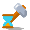 Time to goal calculator icon